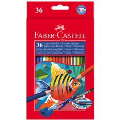 مداد آبرنگی جعبه مقوایی طرح ماهی فابرکاستل