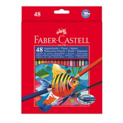 مداد آبرنگی جعبه مقوایی طرح ماهی فابرکاستل