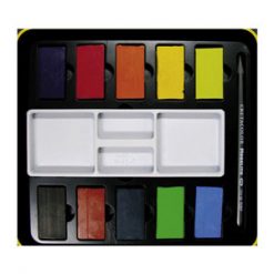 آبرنگ بلوکی 10 رنگ کرتاکالر