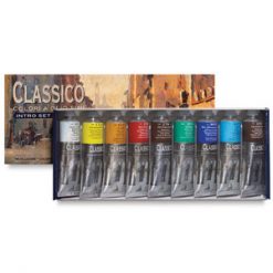 رنگ روغن کلاسیکو سری 9 عددی مایمری