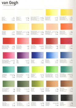 رنگ رنگ روغن ونگوگ 40 میل سری 1ونگوگ 40 میل سری